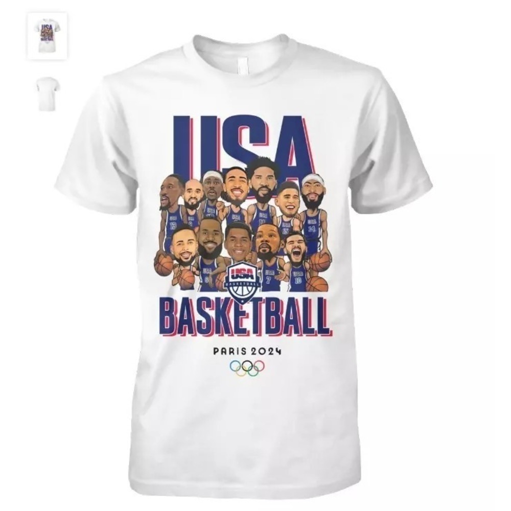 Team Usa Basketball Olympics Shirt